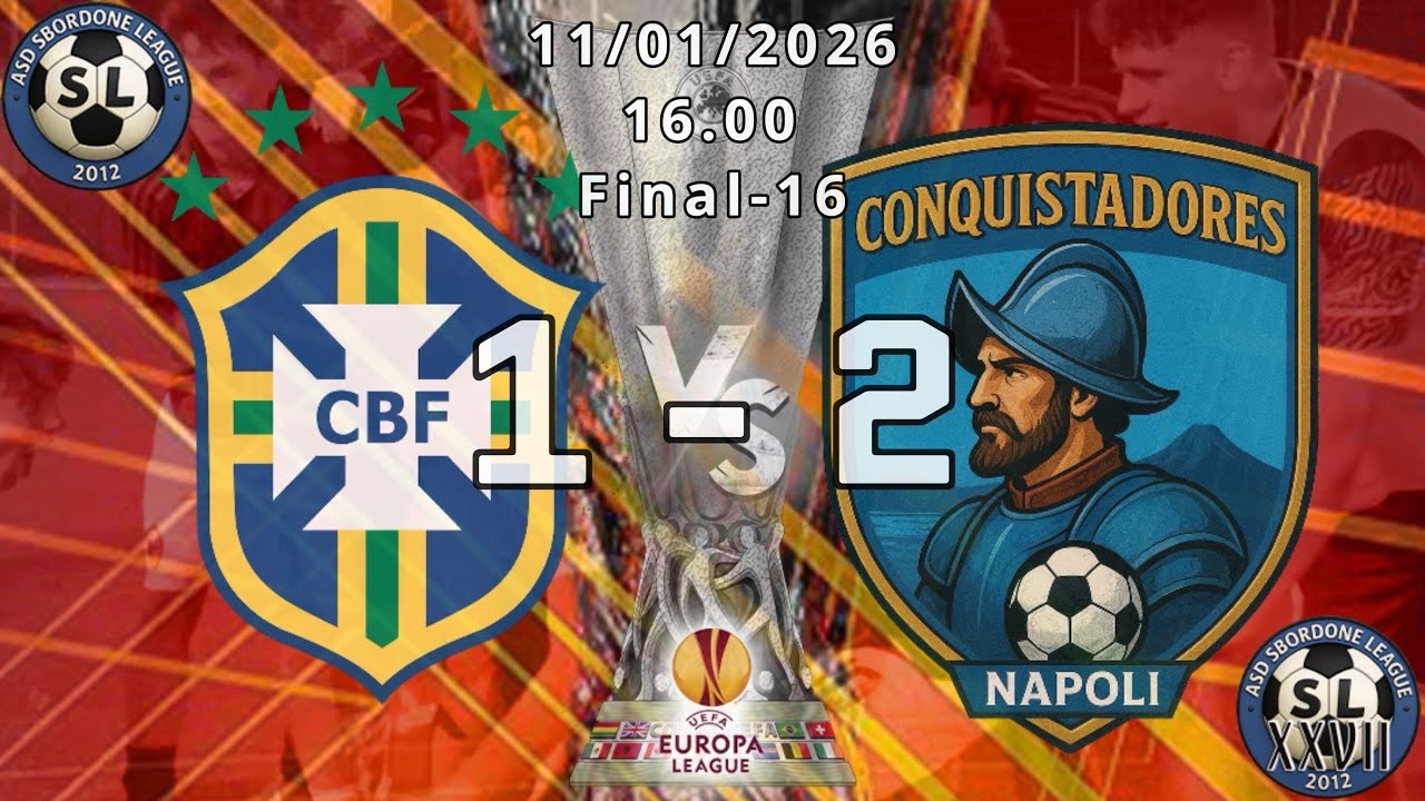 🎥HIGHLIGHTS 🔶XXVII SBORDONE LEAGUE 🔶 EUROPA LEAGUE 🔶 FINAL-16🔶 BRAZL - CONQUISTADORES