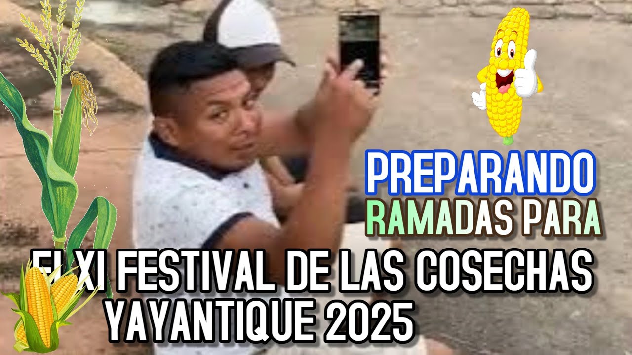 Preparando las Ramadas para el festival de las Cosechas🌽🌽🌽🌽🌾🌾🌾 este Domingo 19 de Octubre 2025
