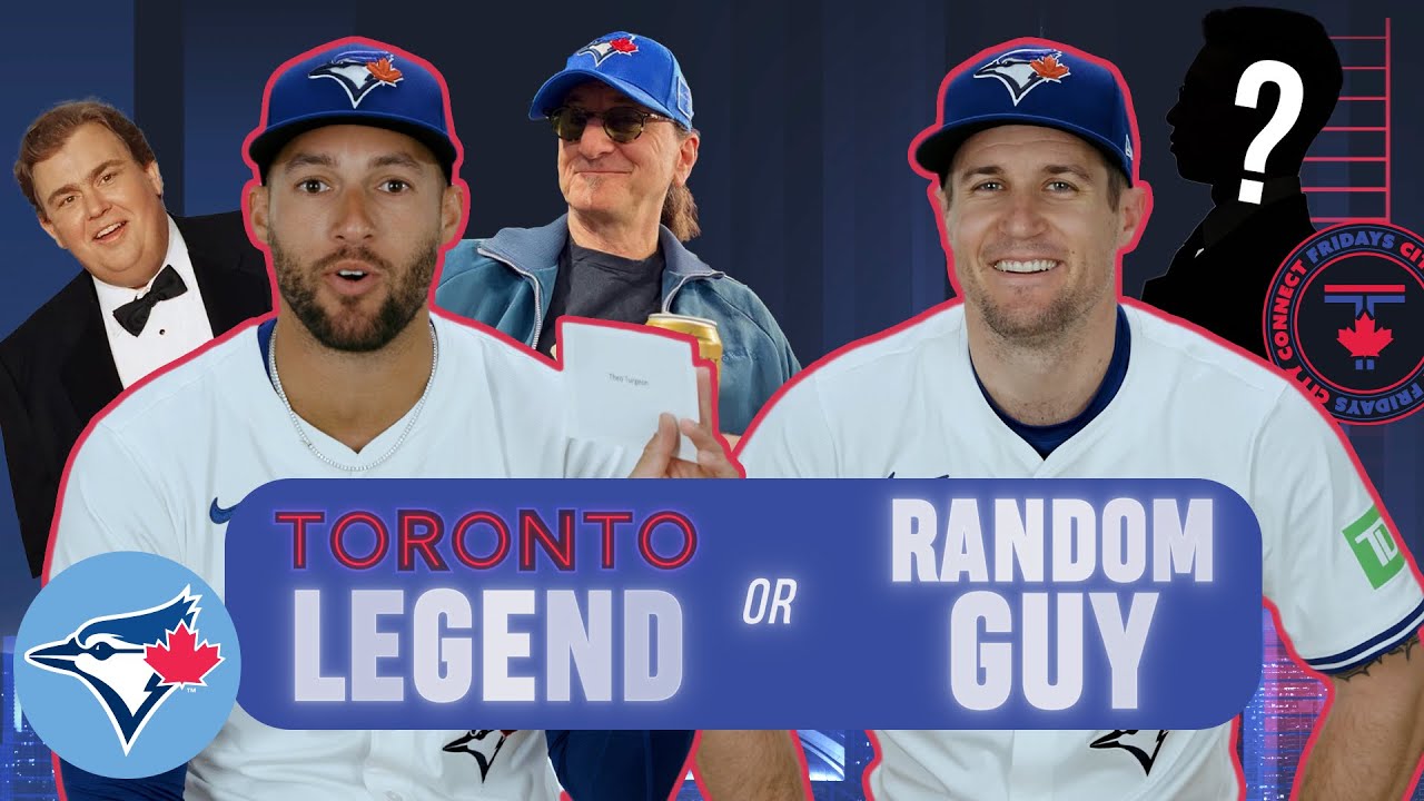 Blue Jays try to guess whether these names are a Toronto legend...or just a random guy!