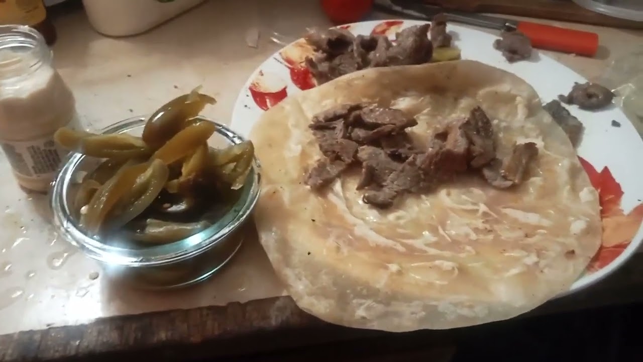 Burrito de asada #burritoasada ya teníamos hambre 😋