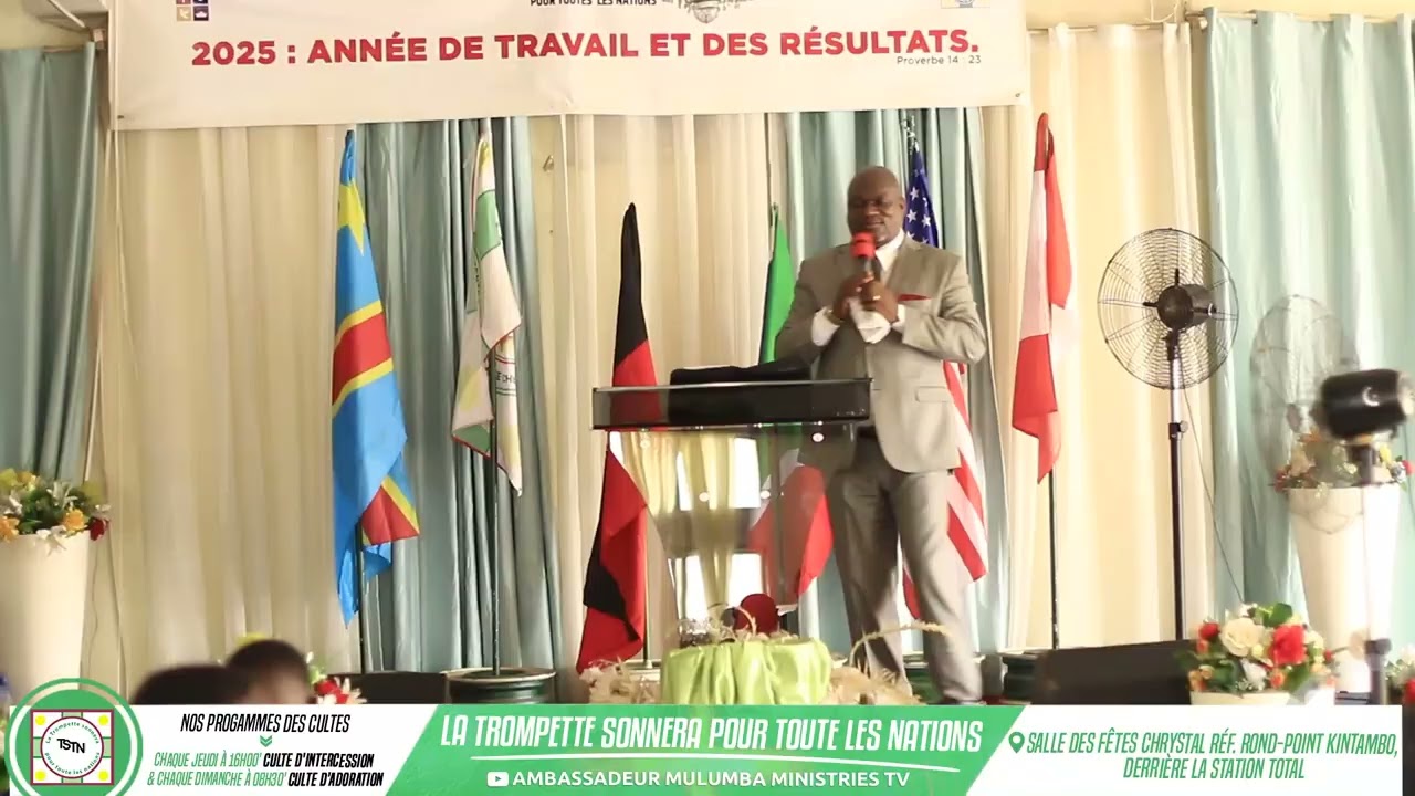 LA SANCTIFICATION, LE TRAVAIL ET LES RESULTATS | PROPHÈTE HONORÉ MULUMBA