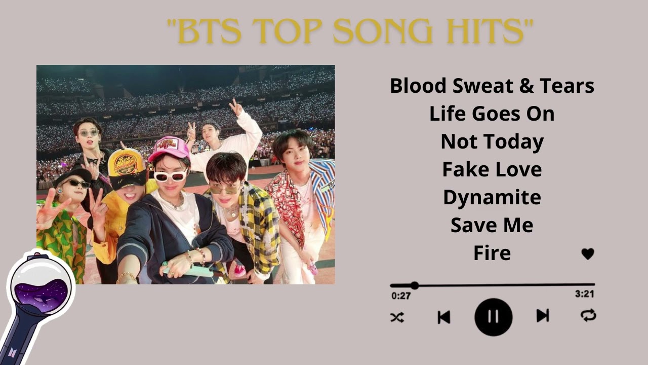 playlist BTS top song hits | 2024
