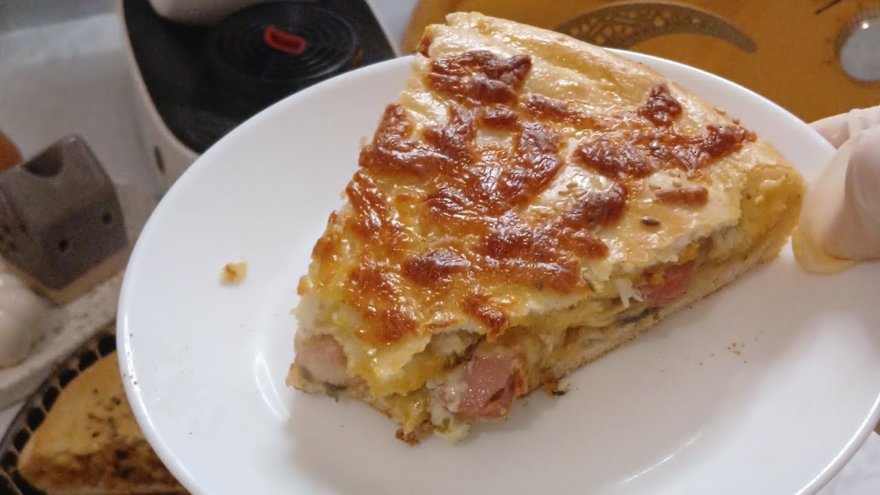 طريقة تحضير أبن خبزة محشية بحجم عائلي إقتصادية خفيفة كالقطن بحشوة بنينة ولا أروع/pain farcie 