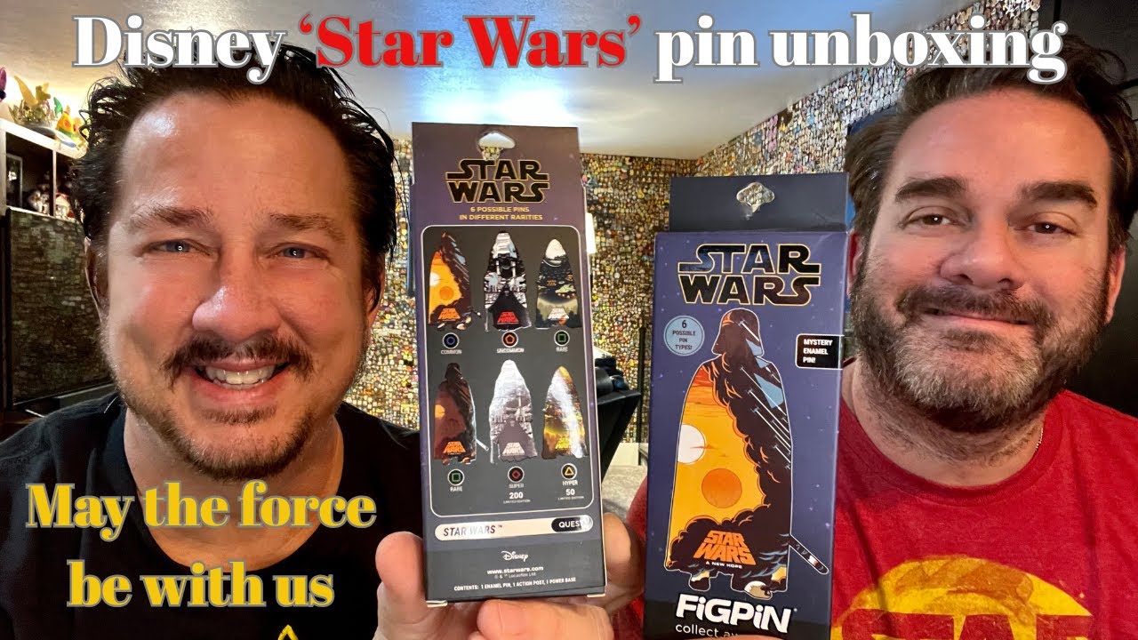 Disney Star Wars Pin Unboxing 