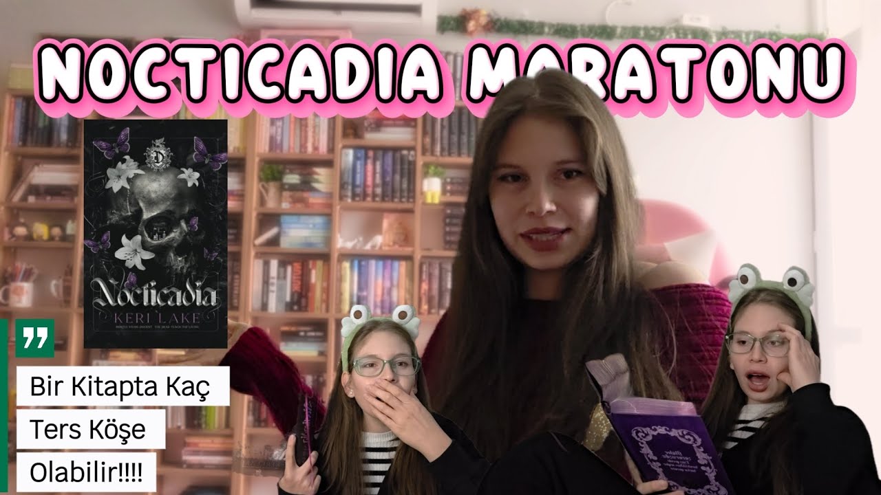 NOCTİCADİA KİTAP MARATONU - Bir kitapta kaç ters köşe olabilir!