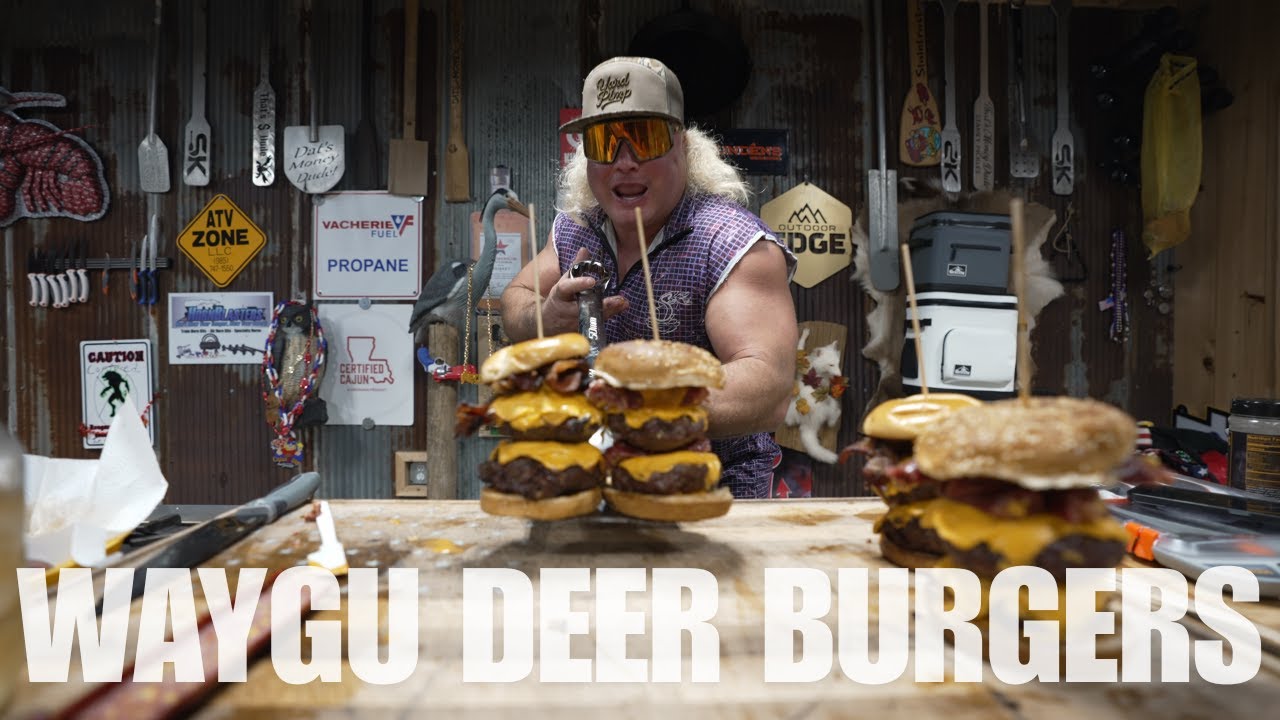 This Wagyu Deer Burger Should NOT Exist… But It Does
