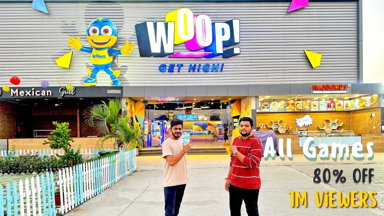 Woop Surat | Gaming Zone Woop | Vraj Patel | Gujarati Vlog