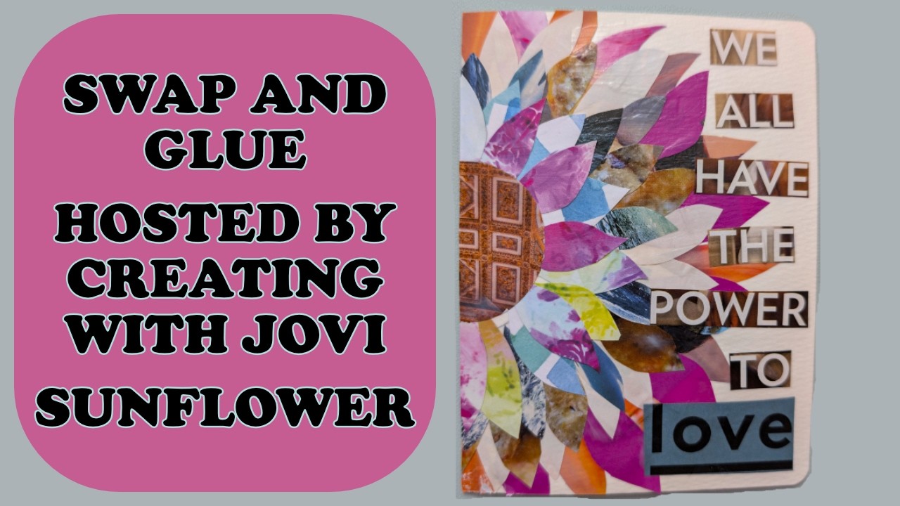 Swap and Glue Hosted by @CreatingwithJovi  Swap Partner @virginiamartin-authorspeaker #swapandglue