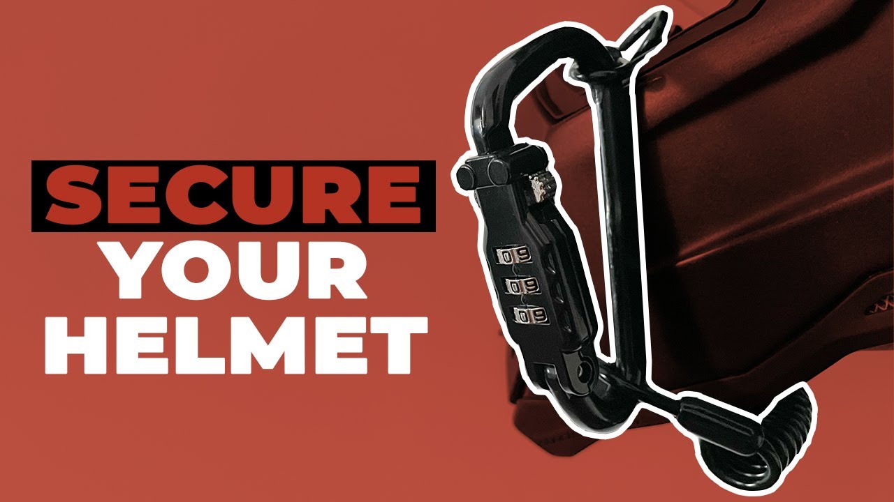 QUICK Motorcycle Helmet Lock Review & Install