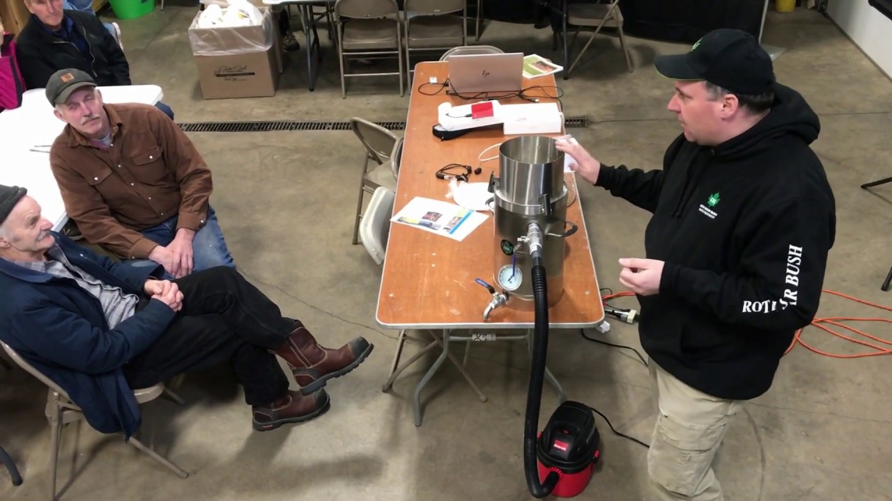 Jim Adamski - Roth Sugar Bush Open House Vacuum Filter Press