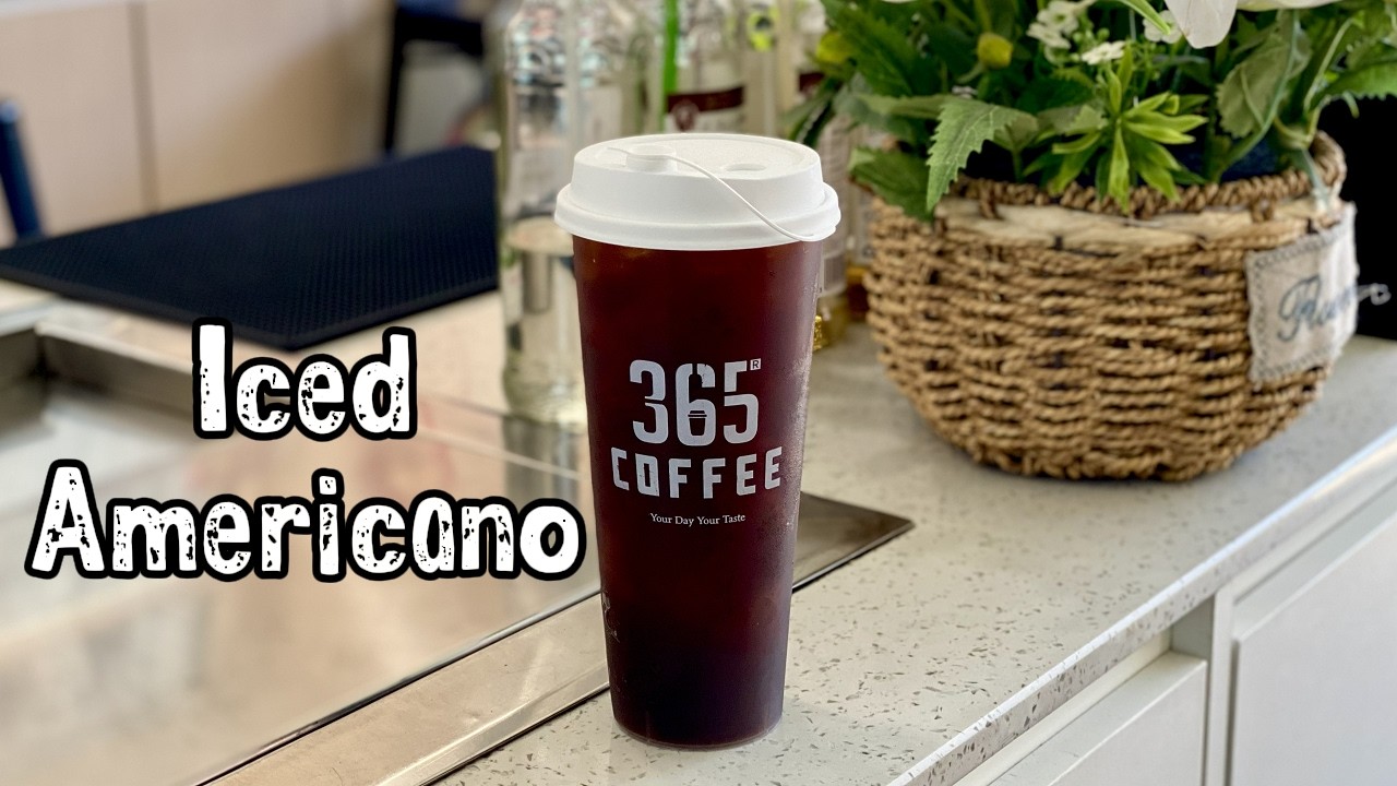 Cafe Vlog EP.1908 | Iced Americano | Black Coffee | Coffee | Americano