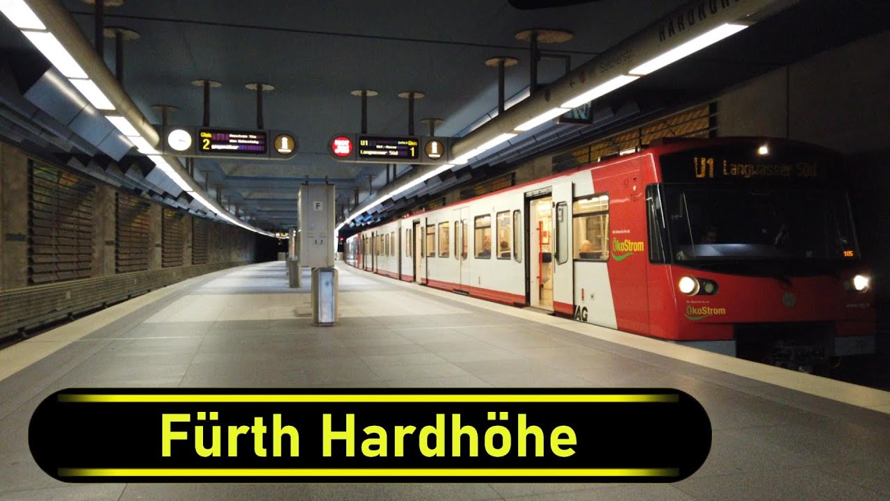 U-Bahn Station Fürth Hardhöhe - Nuremberg 🇩🇪 - Walkthrough 🚶