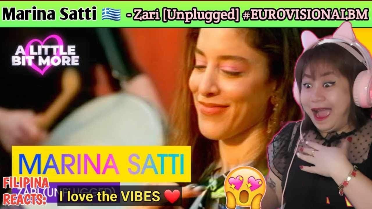 MARINA SATTI - Zari (Unplugged) | Greece 🇬🇷| #EUROVISIONALBM | FILIPINA REACTS