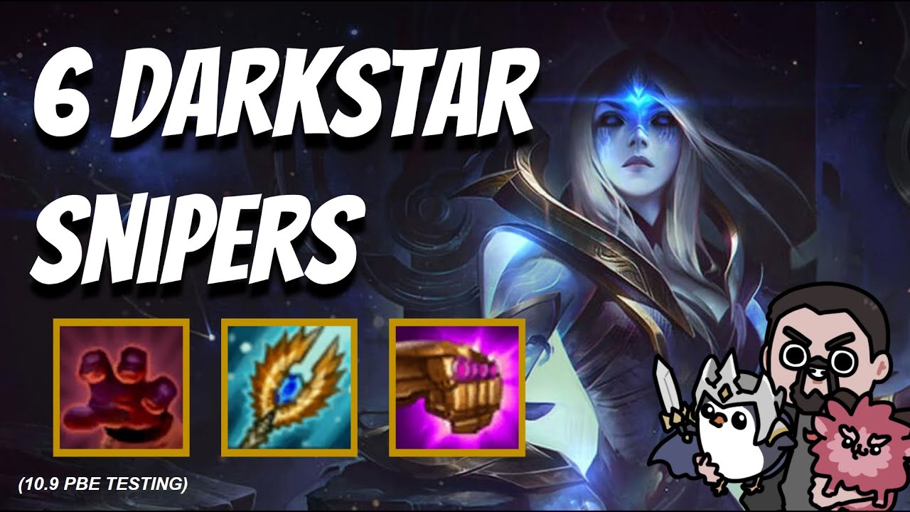 6 Darkstar Sniper Comp | TFT Galaxies | Teamfight Tactics