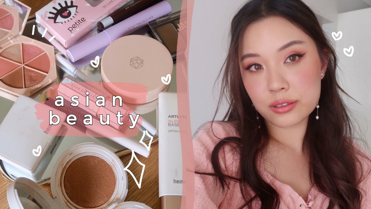 FULL FACE OF ASIAN OWNED/ASIAN MAKEUP BRANDS ✨