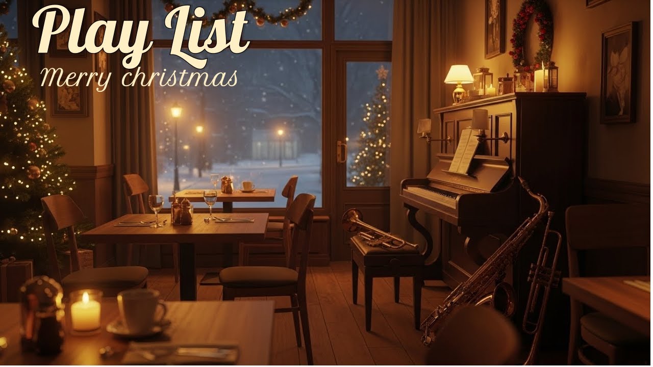 Lo-Fi Holiday Jazz Glow | Мьют-труба, щётки и sleigh bells
