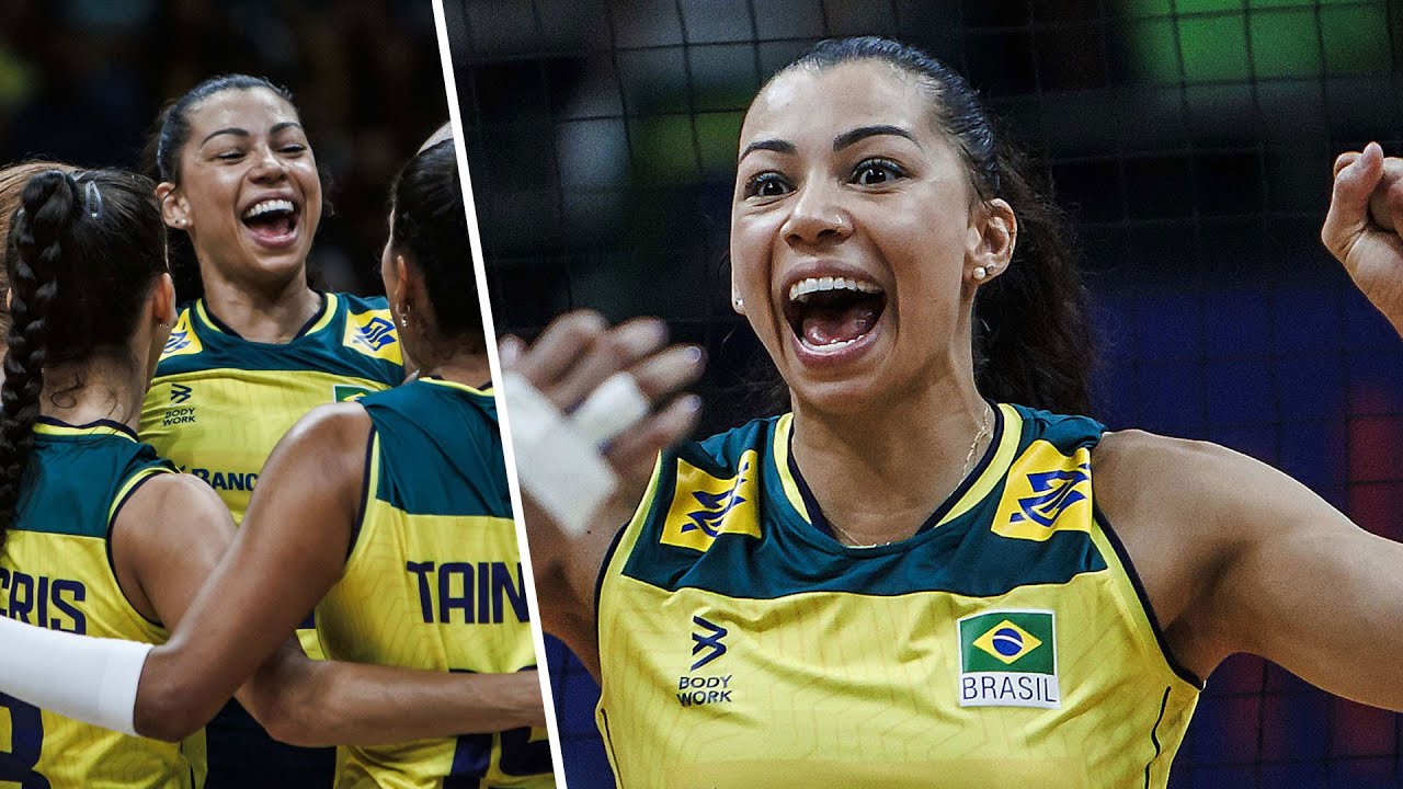 THE WALL OF BRAZIL, ANA CAROL DA SILVA! All points in Week 1 of VNL | Volleyball Nations League 2024