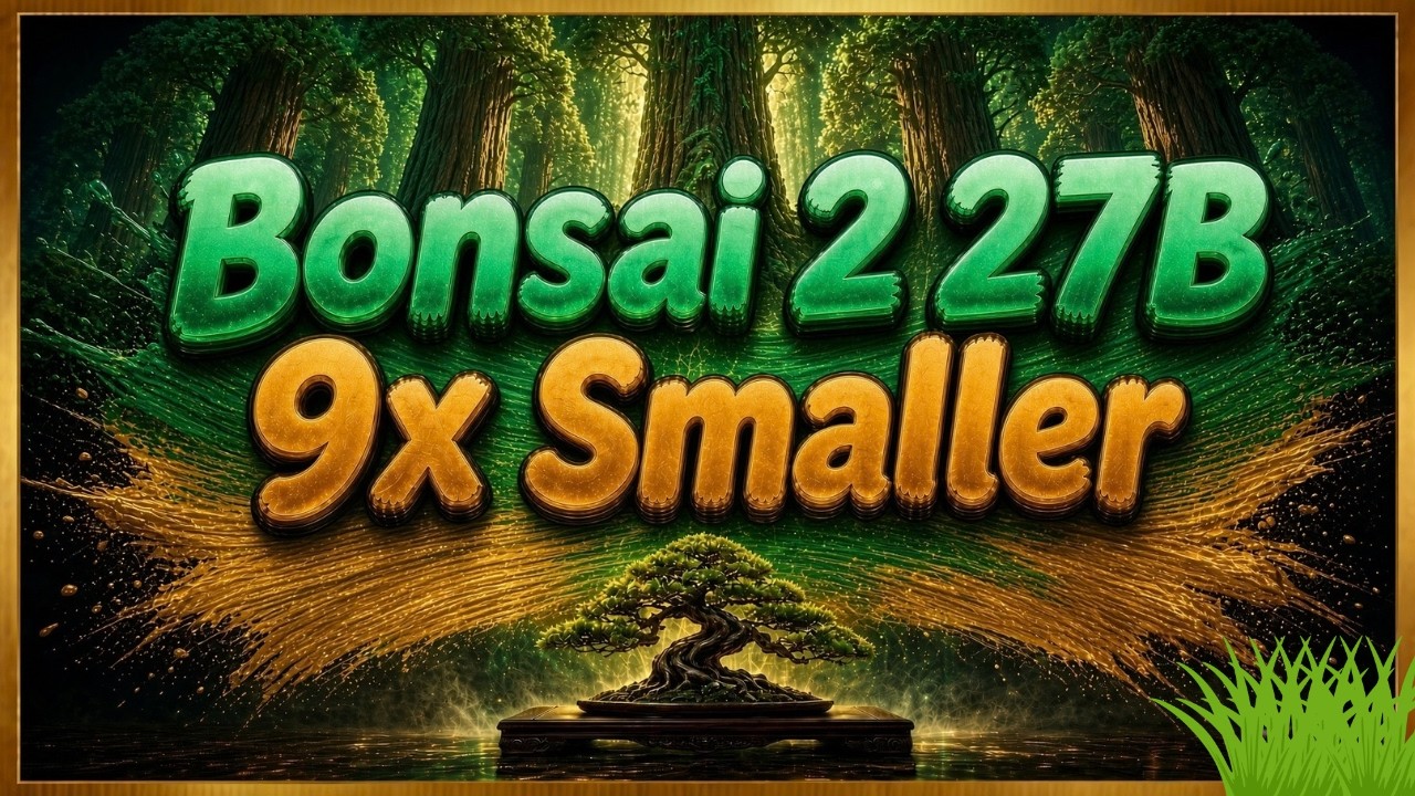 Bonsai 2 27B локально: сжатие почти без потерь в 9 раз меньше