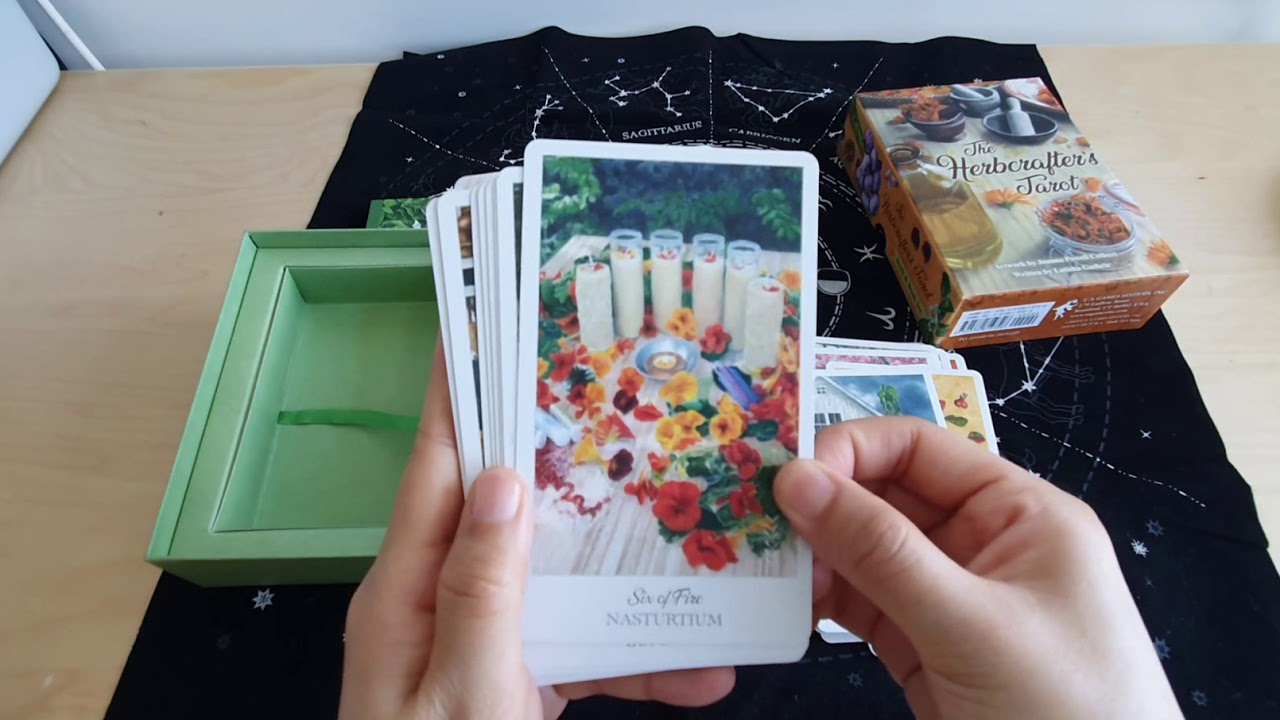 The Herbcrafter's Tarot ▼Flip through▲No talking
