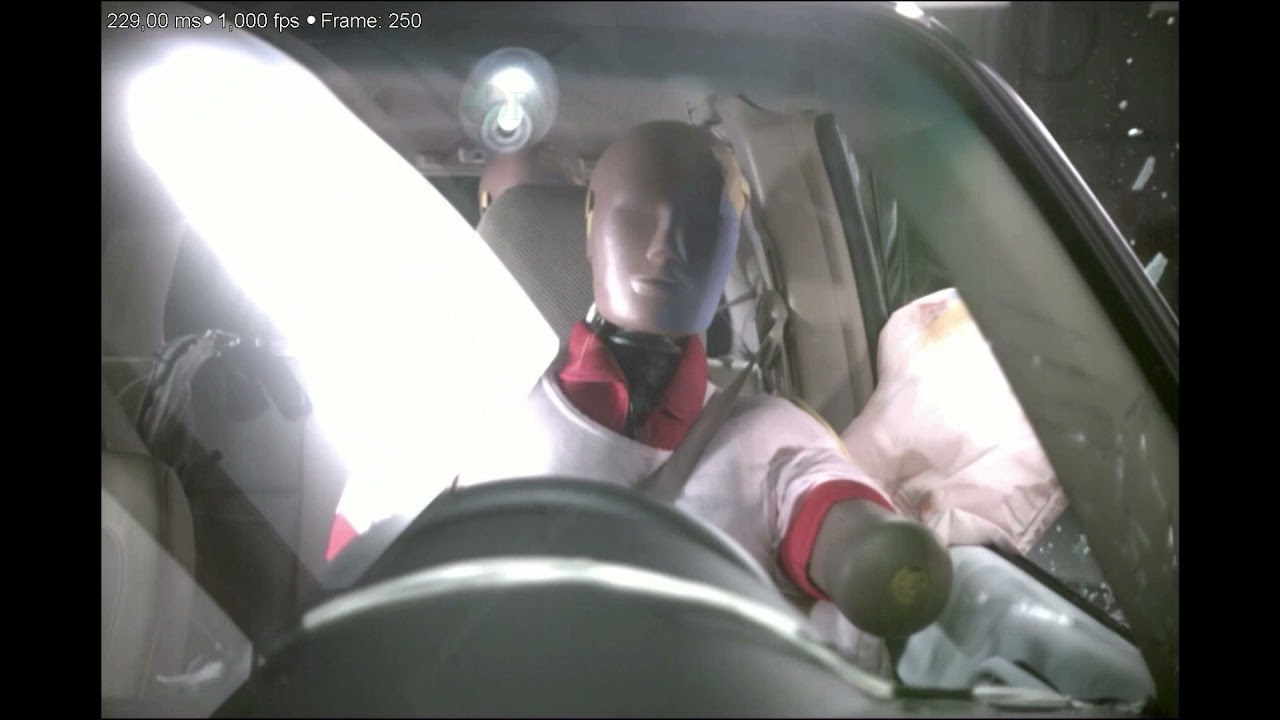 Subaru Forester Side Crash Test (2005)