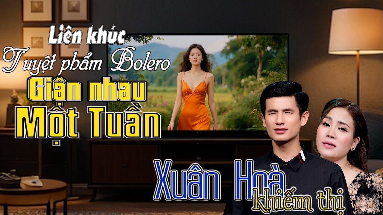 Lk Giận Nhâu Một Tuần _ Xuân Hoà, Giáng Ngọc #giángngọcbolero #xuanhoa