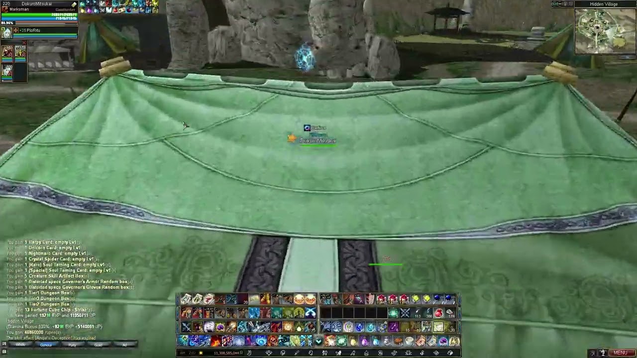 Rappelz 9.10 - Marksman - PW Tier box farming