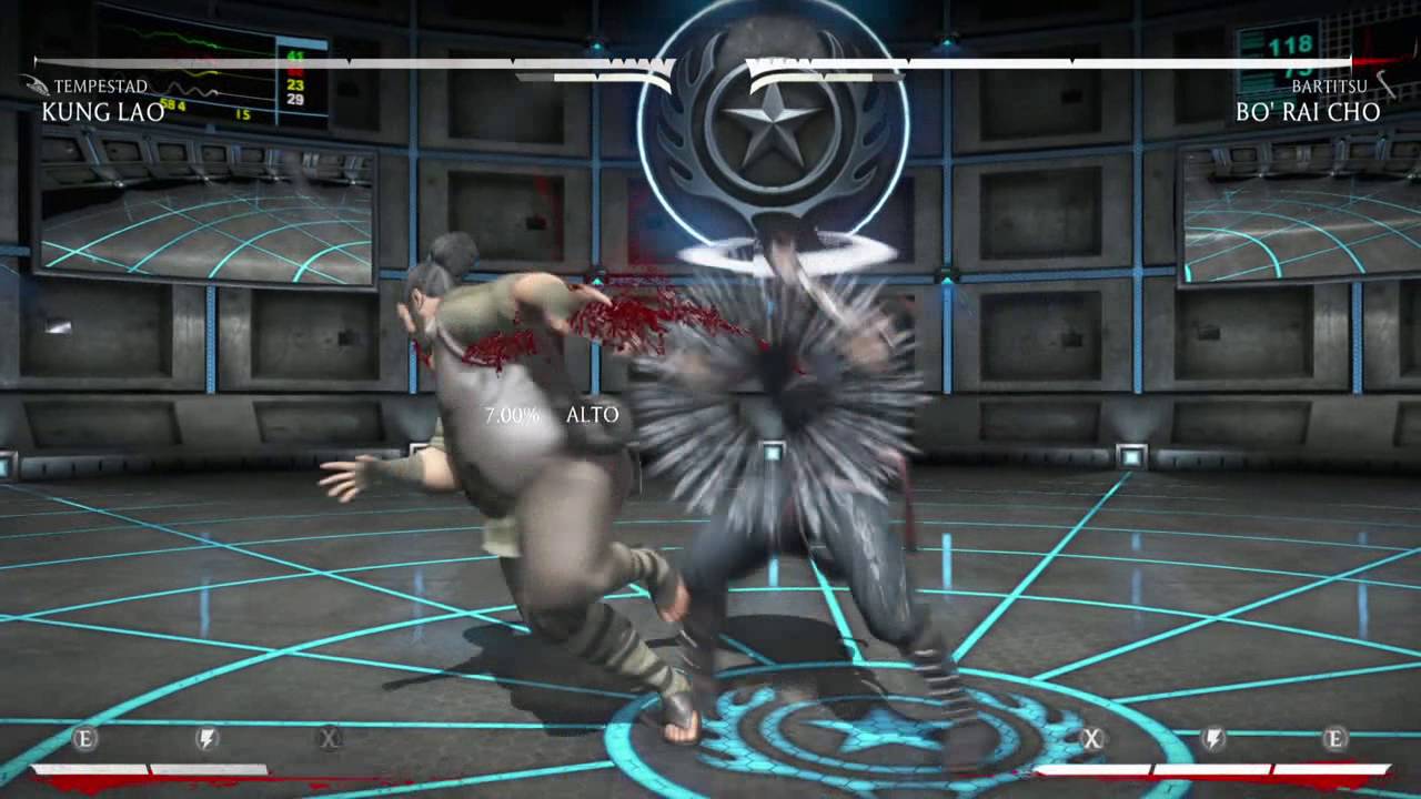 MKXL /  Bo' Rai Cho Punishment - Kung Lao Example (By ETC Mcfly)