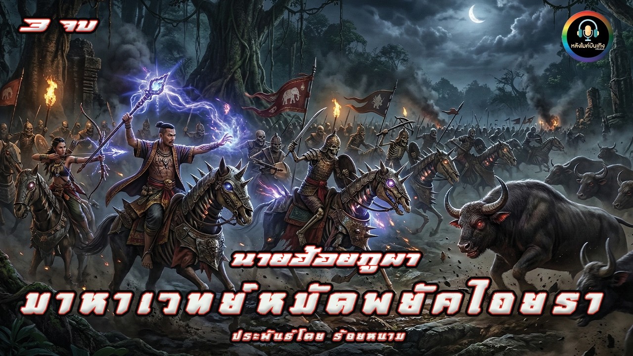 3.จบ นายฮ้อยภูผา ตอนที่ 3 จบ ประพันธ์โดย ร้อยหนาม