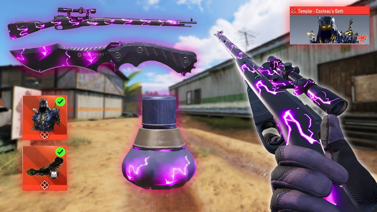 😱 МАКС ТЕМПЛАР - 3-линейная винтовка Couteau's Oath X Shocking Bolt 🤯
