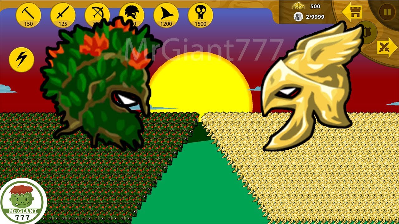 THE STRONGEST GOLDEN KYTCHU VS x9999 PRINCESS LEAF, GIANT BOSS | Stick War Legacy Mod | MrGiant777