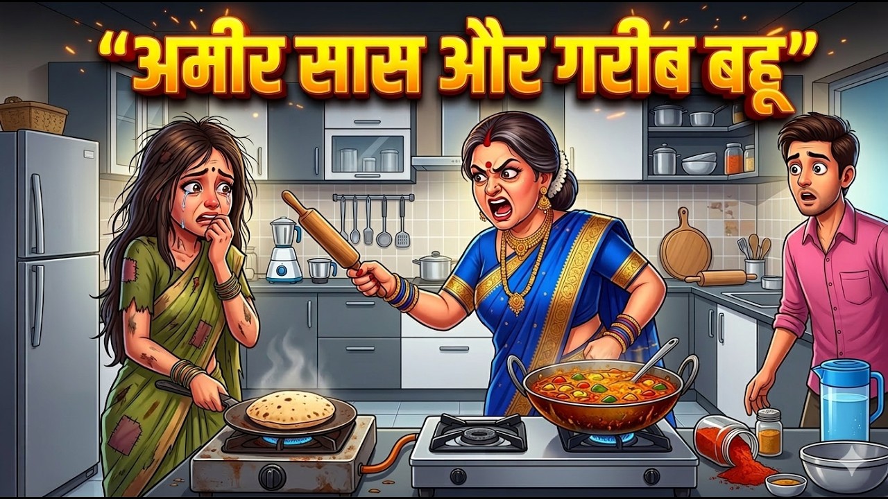 अमीर सास और गरीब बहू | saas bahu story | emotional hindi story