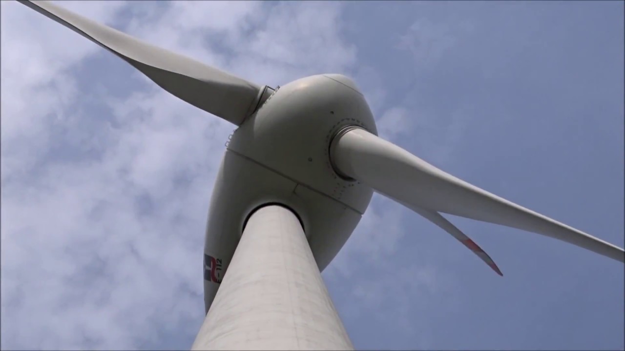Egeln wind farm with Enercon E-112, Vestas, Fuhrländer and GE wind turbines