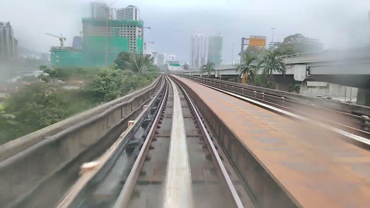 [Turbulent Weather] LRT Kelana Jaya Line - Gombak to Putra Heights (7 March 2024)