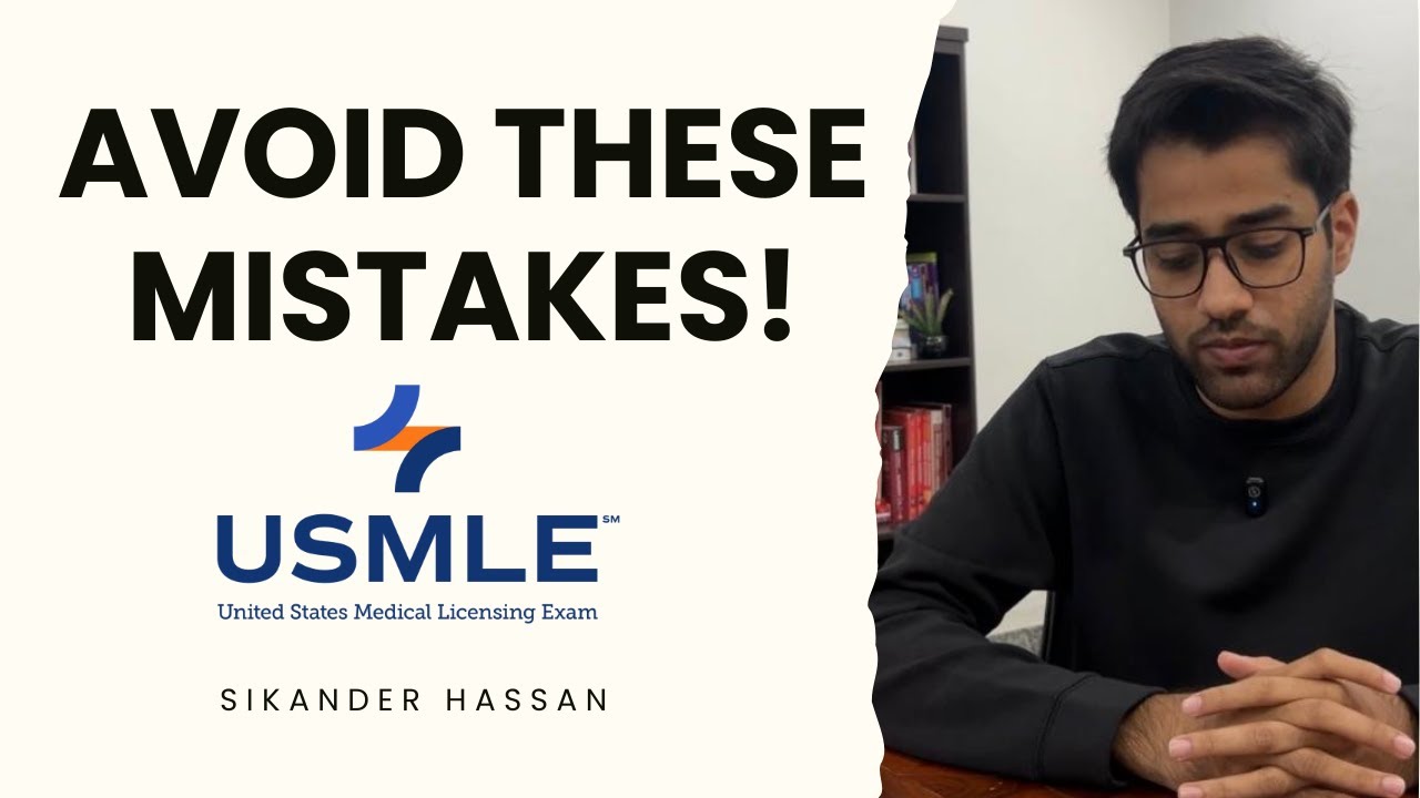 Avoid these mistakes!!! on your USMLE Step 1 journey (part 1)