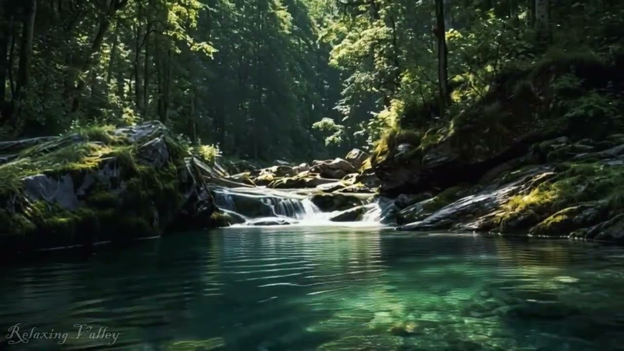 Deep Relaxation Starts Here 🌊 Piano Music with Calming Water Sounds 🍃