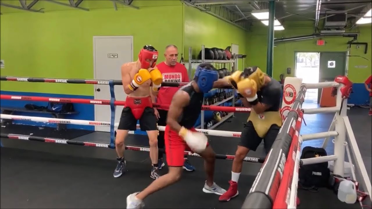 XU CAN INSANE STAMINA TRAINING WITH PEDRO DIAZ AT MUNDO BOXING GYM