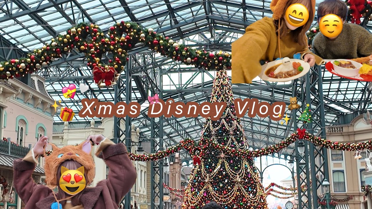 クリスマスディズニーVLOG🧸💝🎄