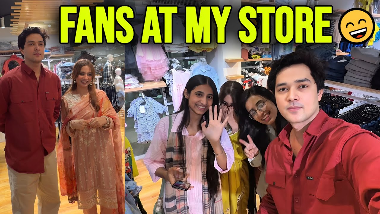 Fans store pr milny agai 🤪 | Bisma naraz hogai 😱 | haris preshan hogyaa hai 🤲 ya AllAh madad kr 
