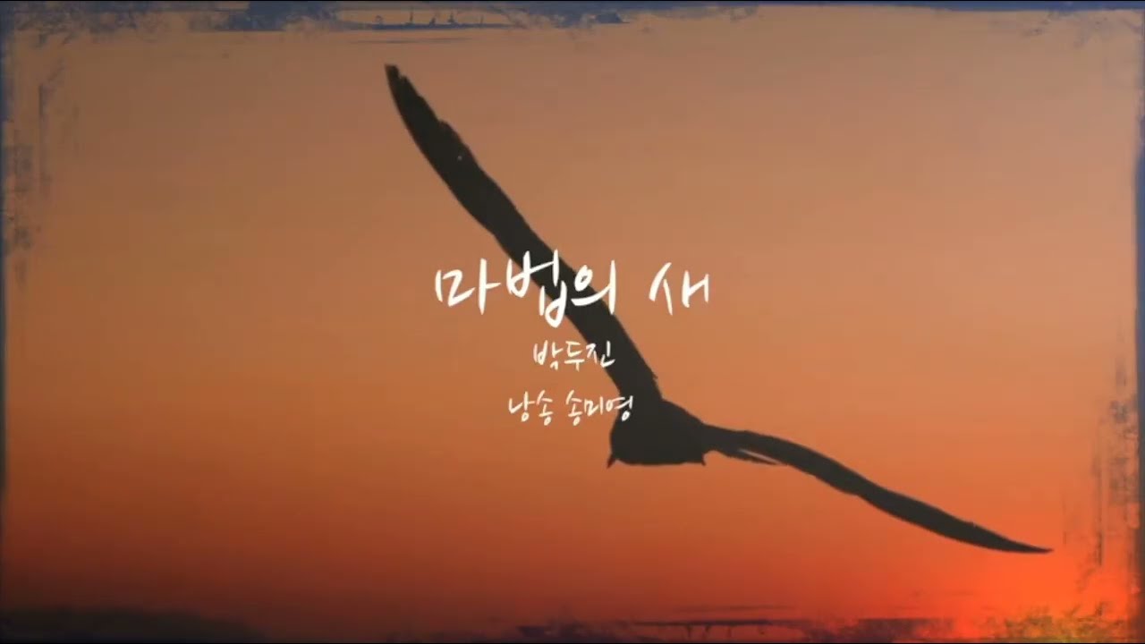 [시낭송] 마법의 새 / 박두진 (낭송 송미영)