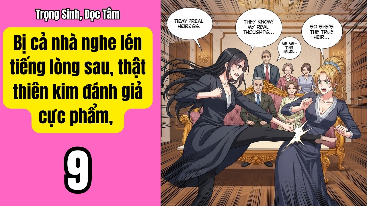 Tập 9: Bị cả nhà nghe lén tiếng lòng sau, thật thiên kim đánh giả cực phẩm, Trọng Sinh, Đọc Tâm