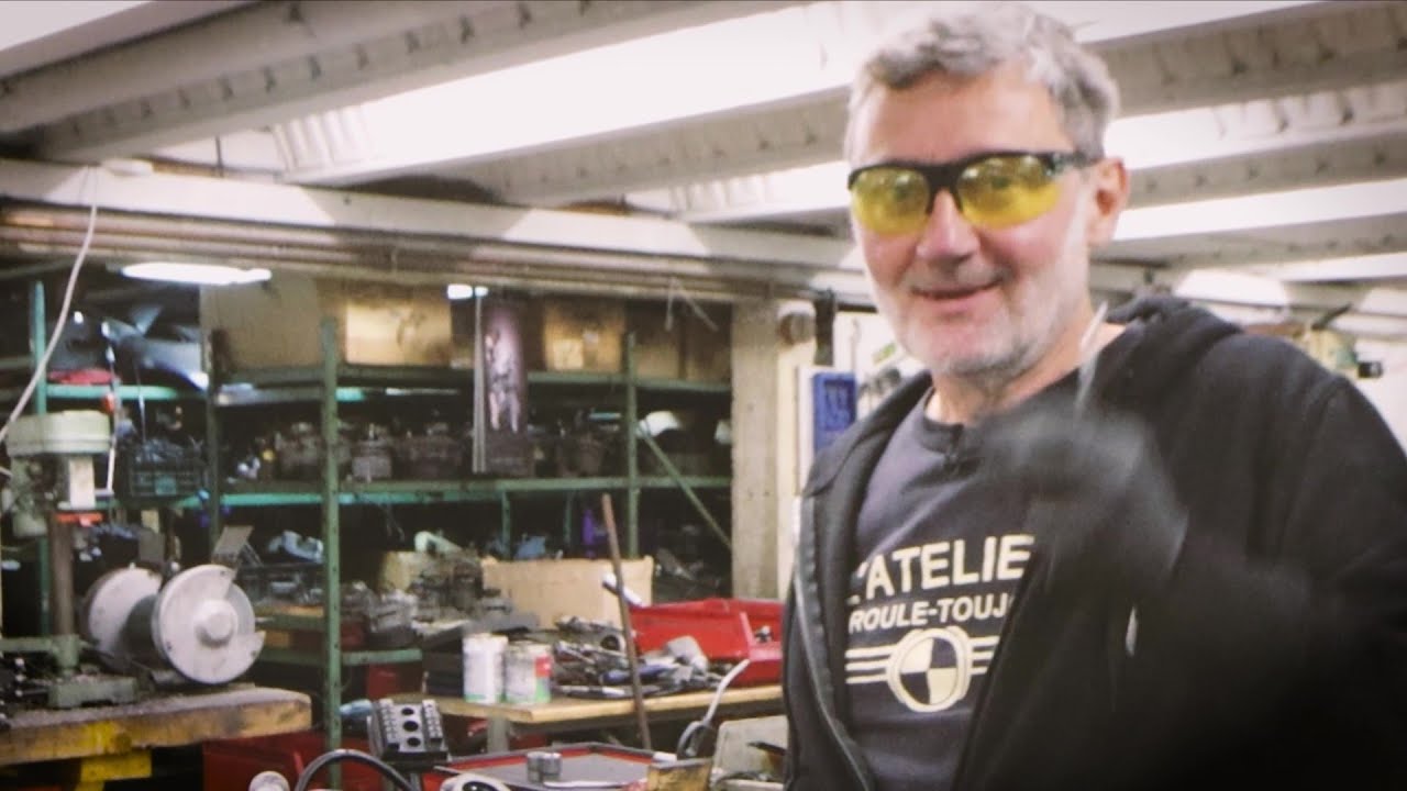 Changement roulement de colonne de direction BMW R90/6