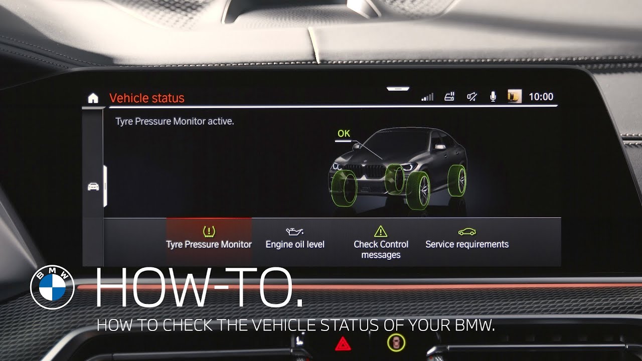 How to check the vehicle status of your BMW &ndash; BMW How-To