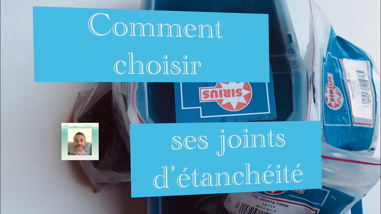 Les joints d’étanchéité : comment les choisir