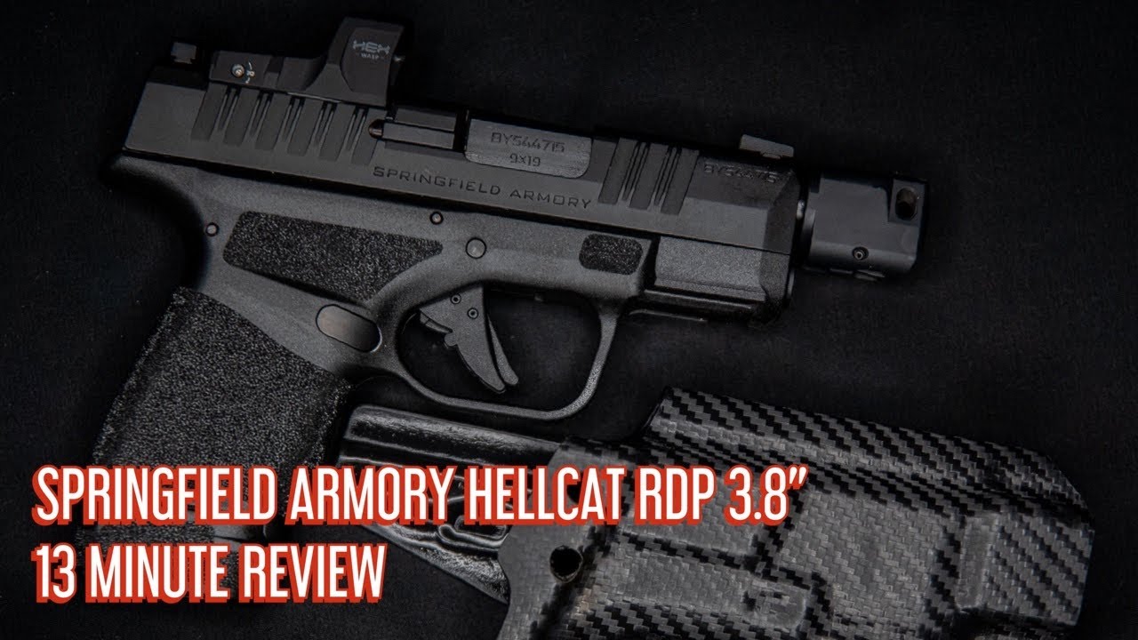 Springfield Armory Hellcat RDP 3.8” | 13 MINUTE REVIEW!