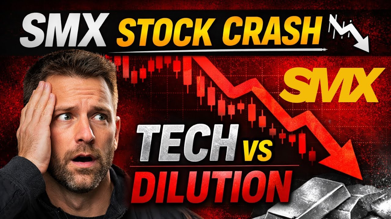 SMX Stock Crash Explained | Advanced Silver Tracking Tech vs Heavy Dilution Risk