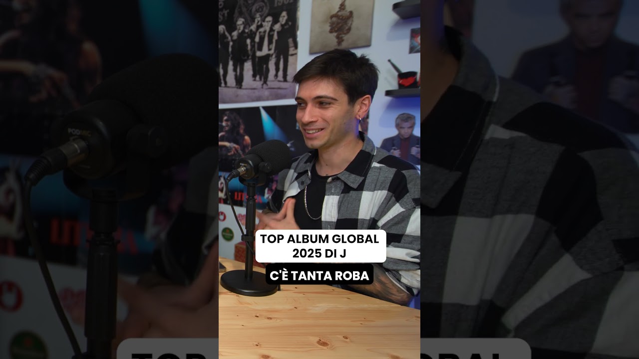 TOP ALBUM INTERNAZIONALI 2025 DI J | Understage Podcast