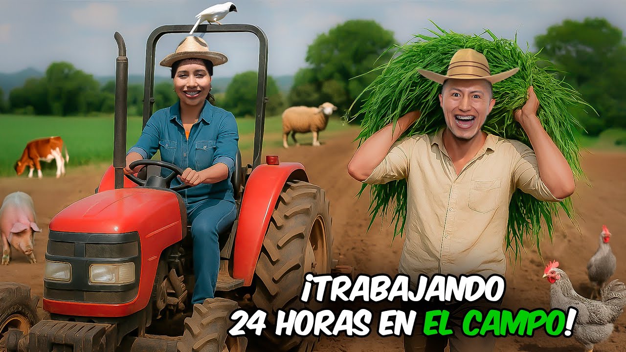 24 horas TRABAJANDO en el Campo SIN DESCANSO!💀 | Karito La Tóxica, Ni Q' Fuera TV
