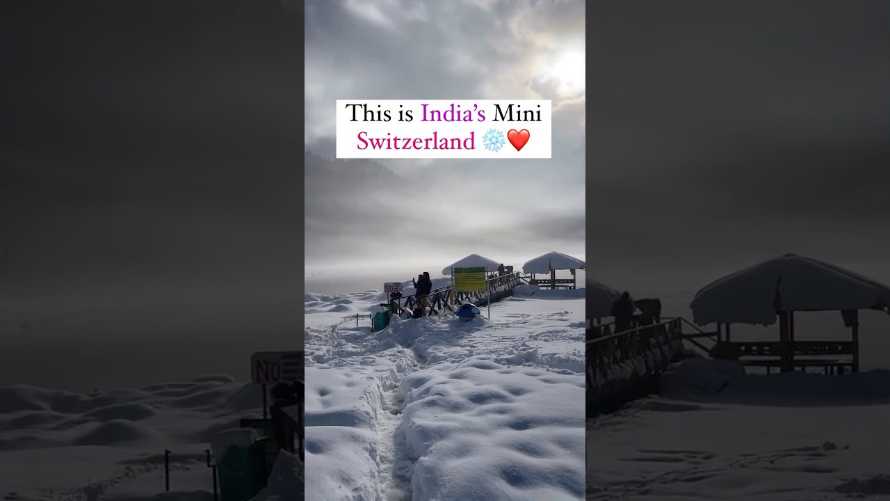 This is Mini SWITZERLAND of our INDIA | travel with shades |Travel Vlog #Shorts #YtShorts