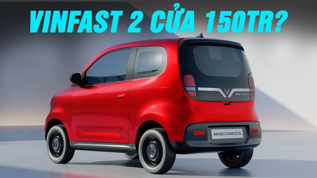 VinFast Minio Green 2 cửa - Giá 150 triệu, thậm chí rẻ hơn, sẽ thay thế xe máy? |Autodaily.vn|