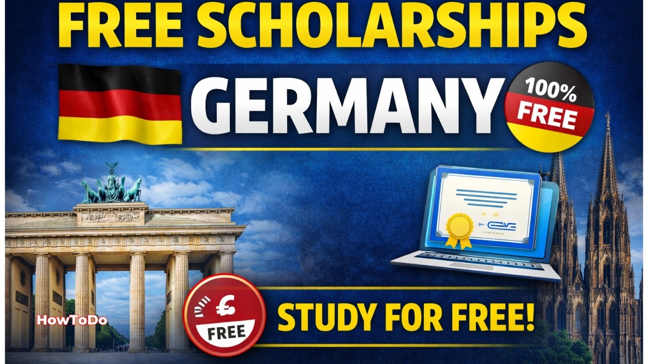 Free Scholarship in Germany 2026 🇩🇪 || Fully Funded Study for International Students